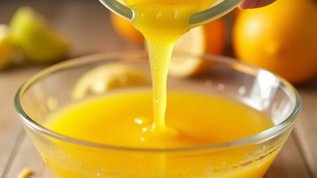 Freshly squeezed citrus juice