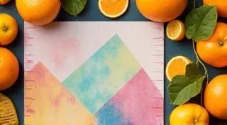 Marbling Paper with Citrus: A Fragrant and Colorful Experience